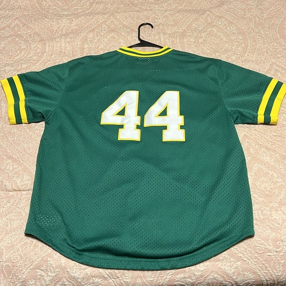 XL Mitchell and Ness Oakland A’s Jersey - Picture 2 of 3